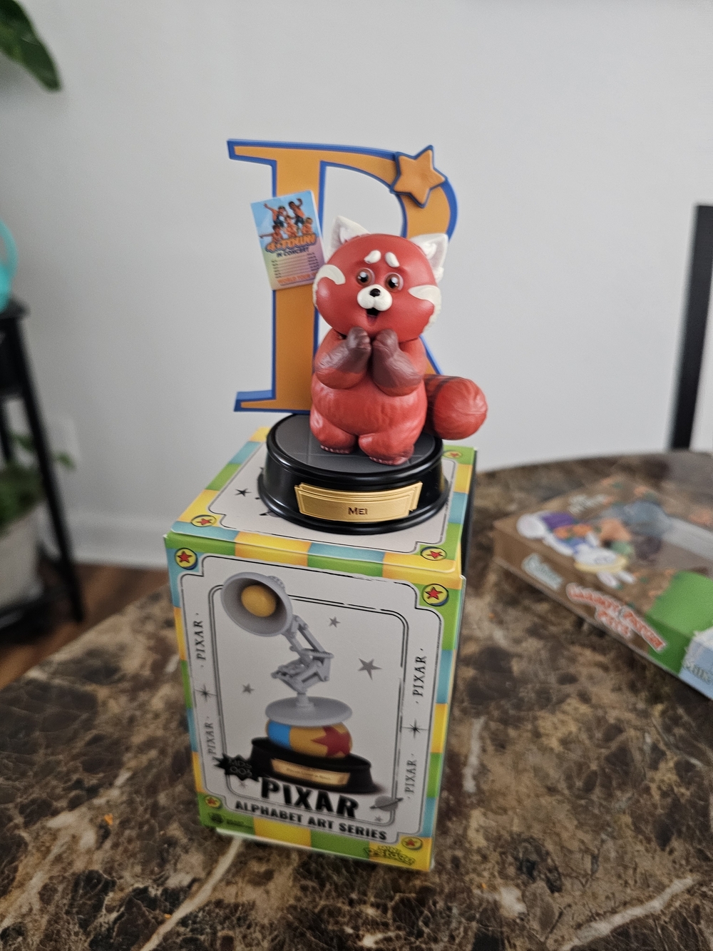 Disney Red Panda 'R' Alphabet Art Figure - Mei Retail 24.99